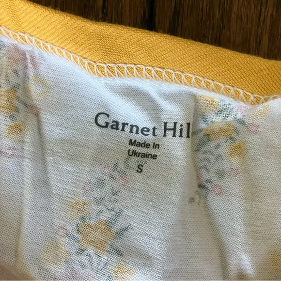 Garnet Hill Woman’s Pajama Set Size Small NWT - Picture 3 of 9